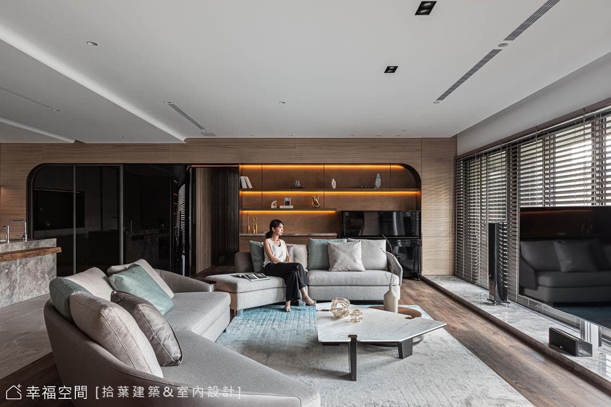 沉穩簡約景觀宅 大片綠意在眼前