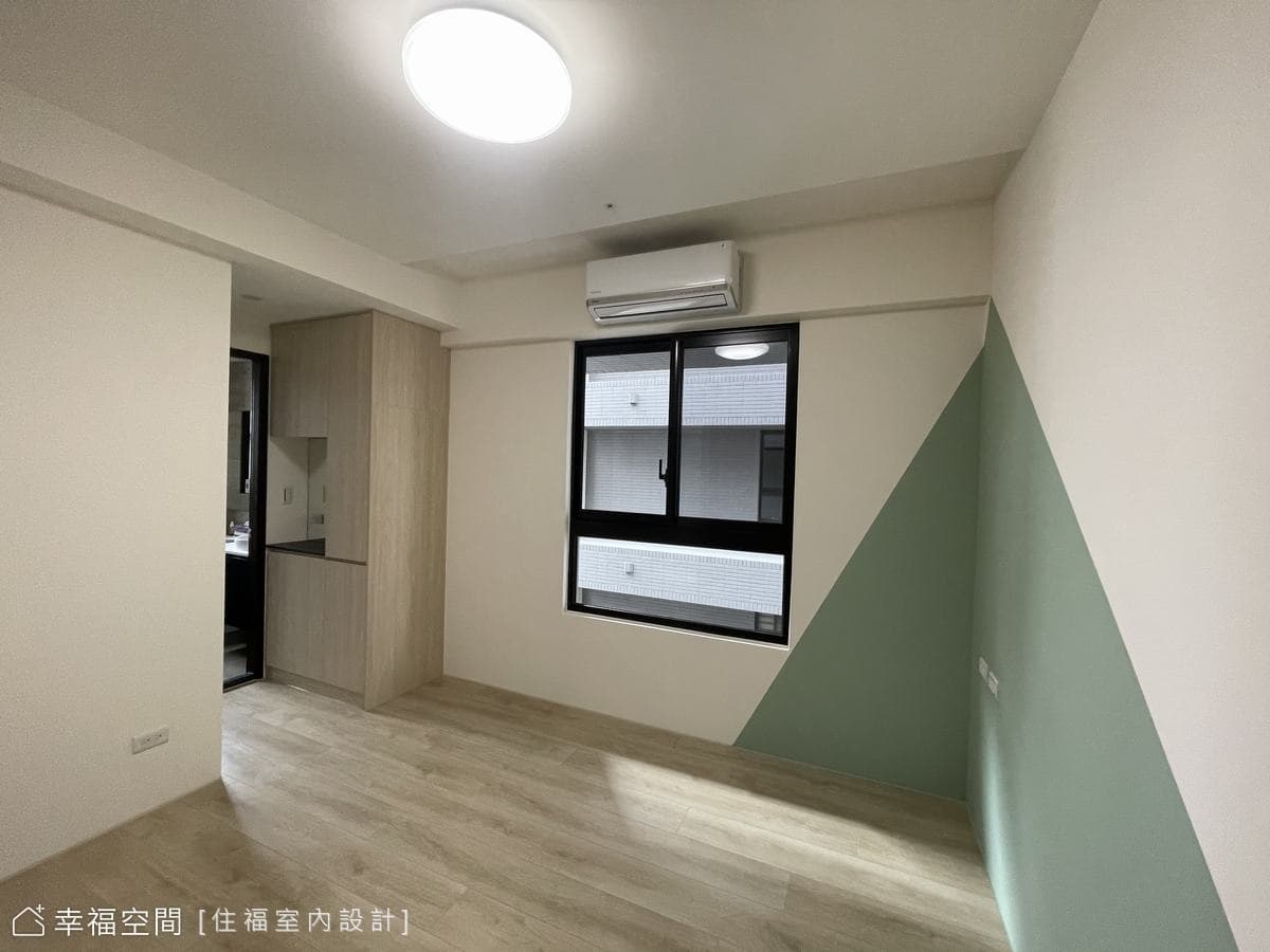 勾勒木質與色塊 打造輕北歐現代親子宅│老屋翻新