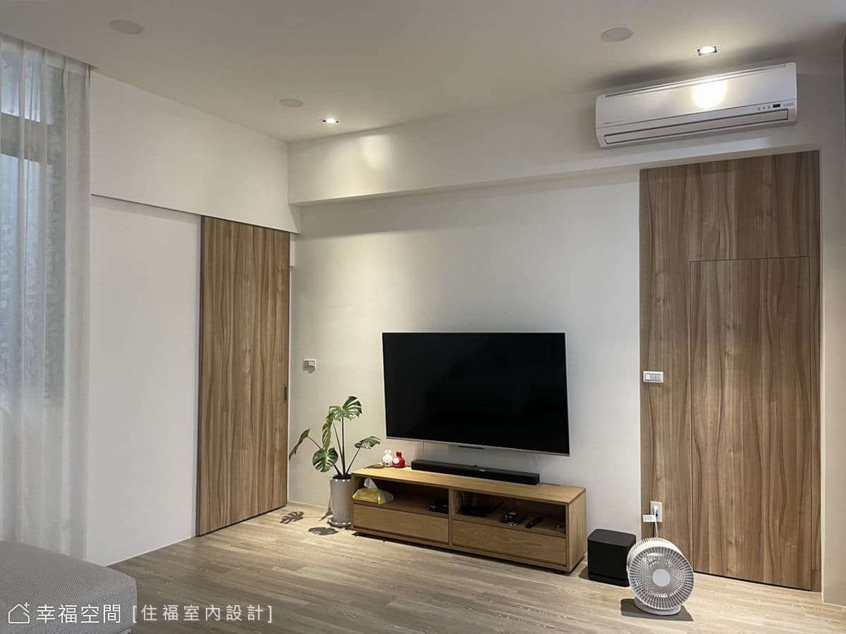 自然小清新 簡約木質感寓所｜30坪｜2房、2廳、2衛