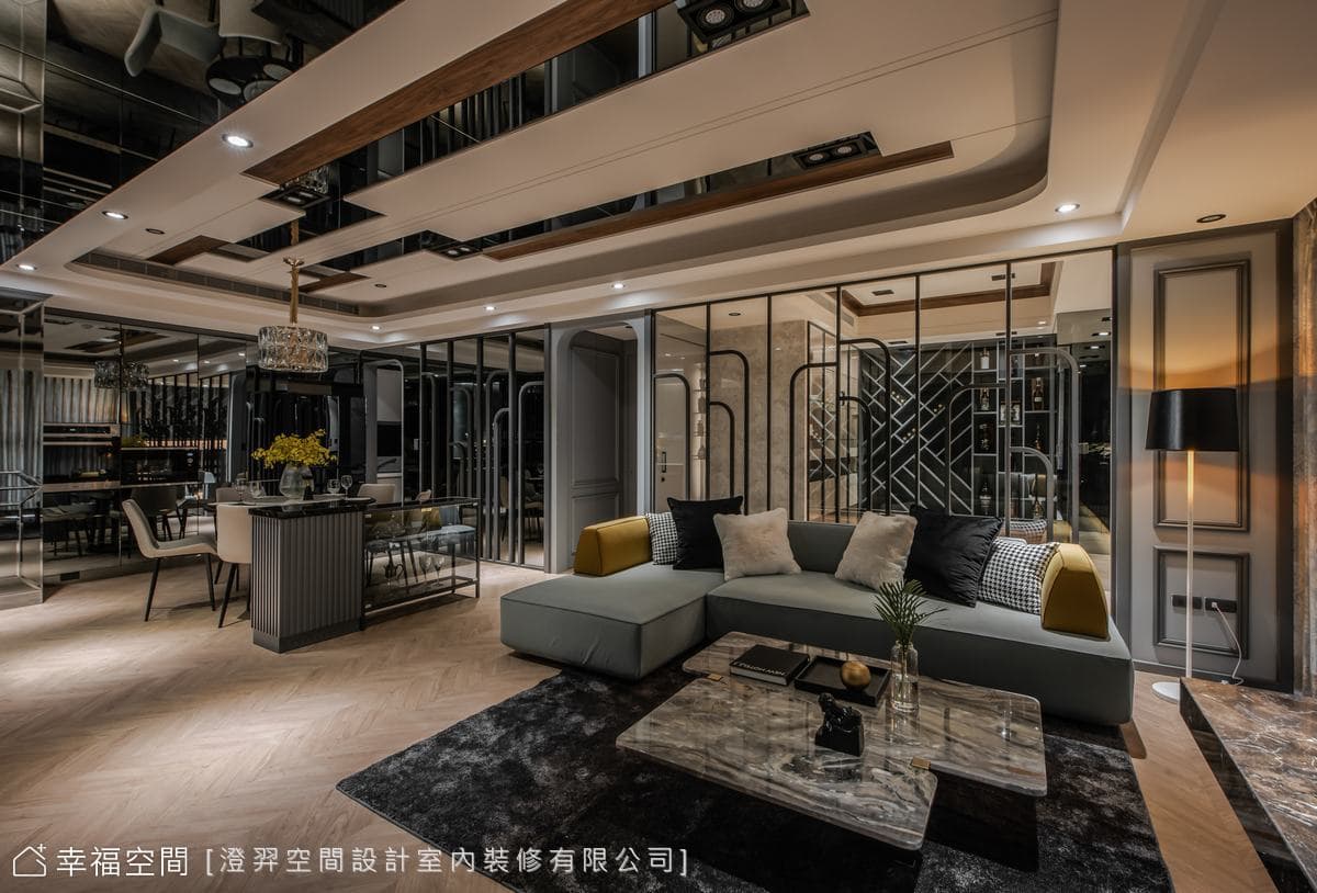 38坪時尚精品宅 他將一間房打造為現代酒窖│新古典奢華風