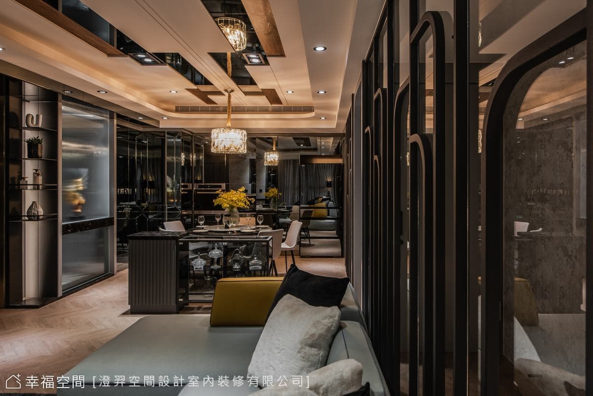 38坪時尚精品宅 他將一間房打造為現代酒窖│新古典奢華風