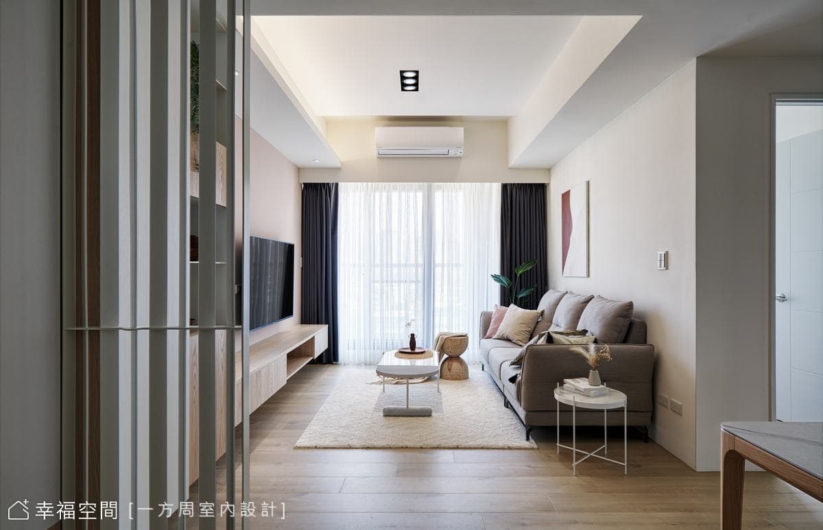 暖木系沐光之家｜北歐風｜23坪｜3房、2廳、2衛