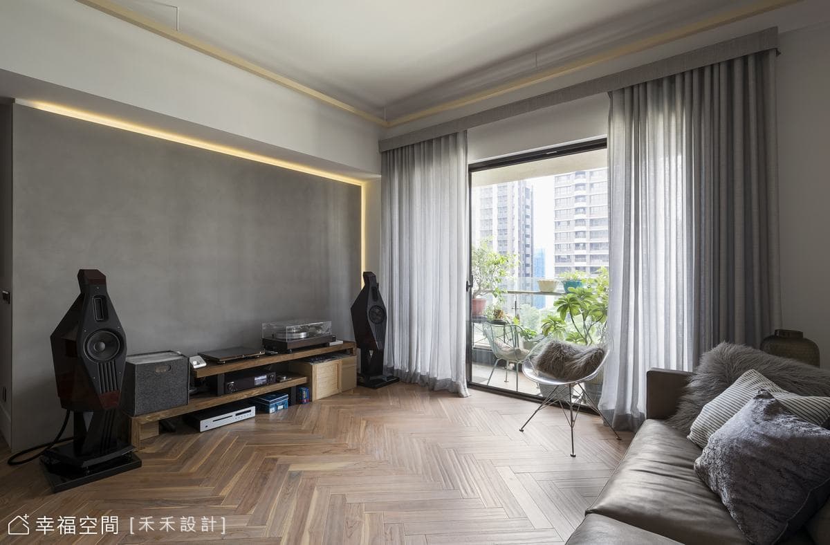 簡單富有深意，42坪現代慢活宅