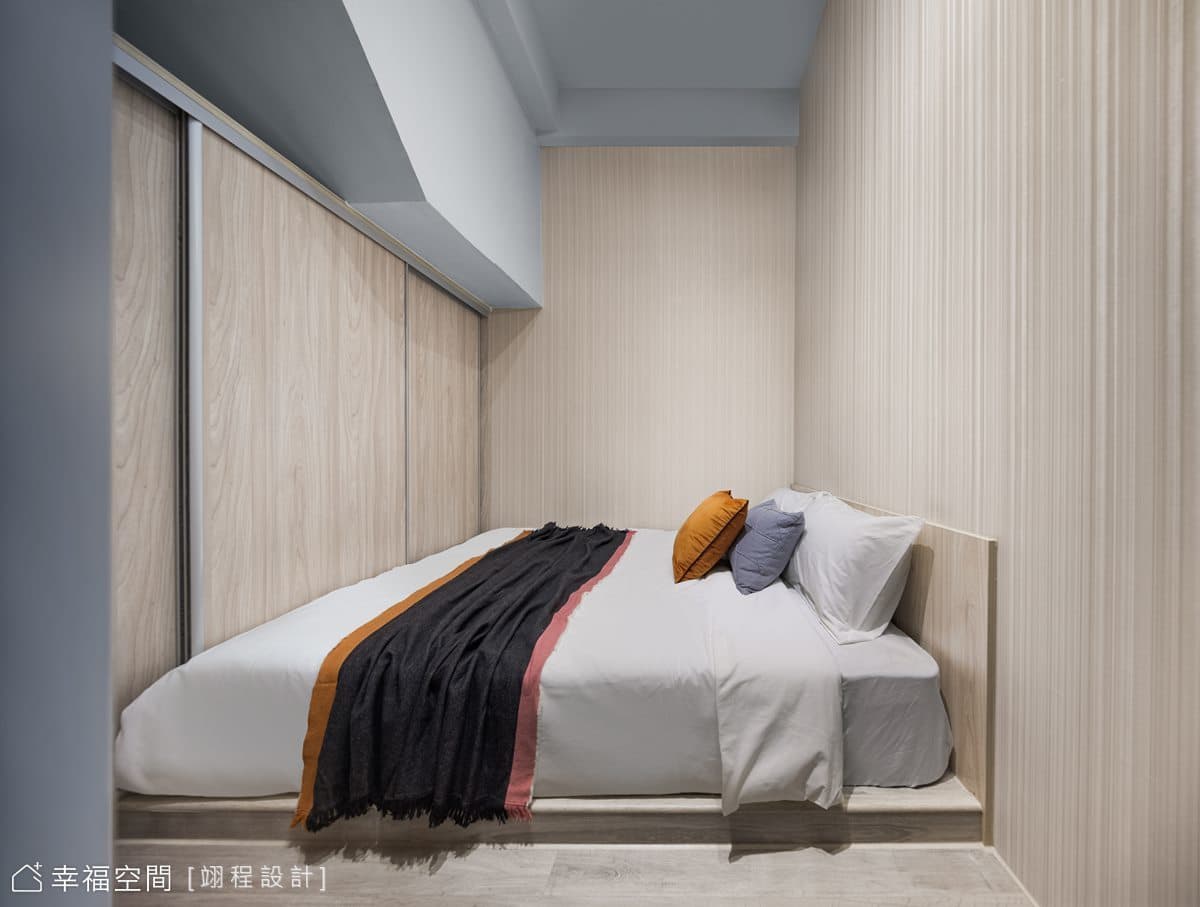 輕工業×簡約 老屋翻修煥然一新｜20坪｜1房、2廳、1衛