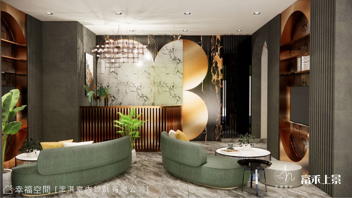 HC Design│富禾上景建案設計│美式風│120坪
