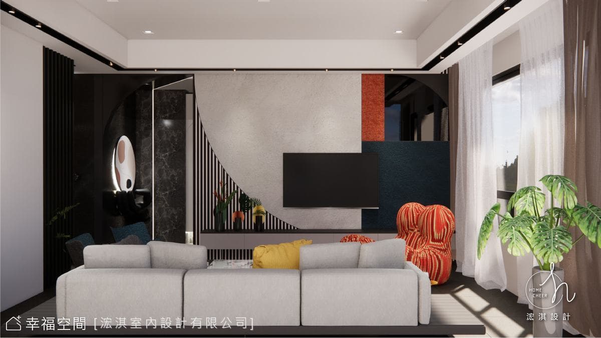 HC Design│富禾上景建案設計│美式風│120坪