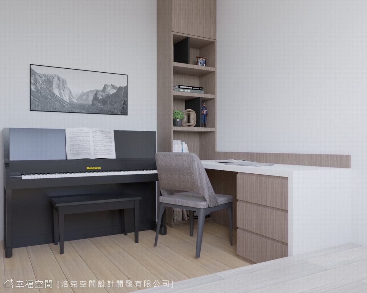 隱光中的寧謐恬靜｜現代風｜40坪
