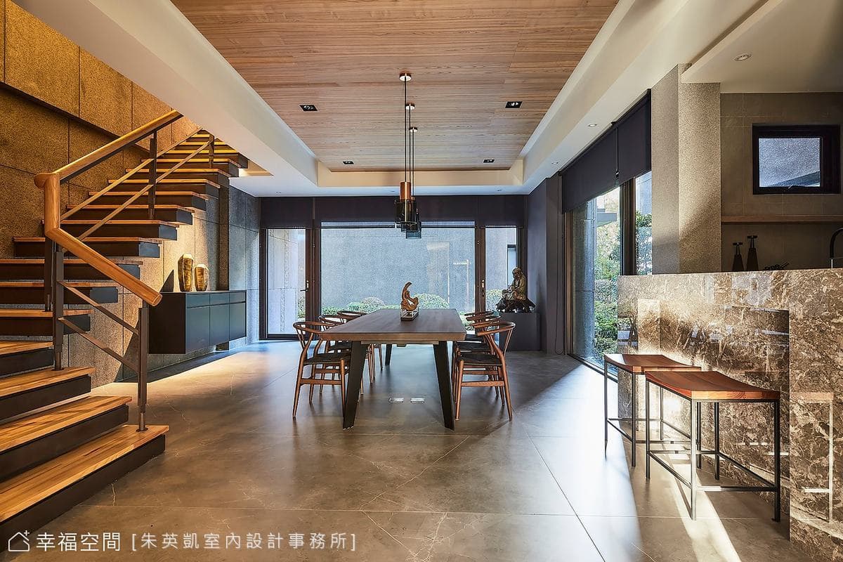 大隱於市桃花源 哲思設計透天宅｜現代風｜220坪