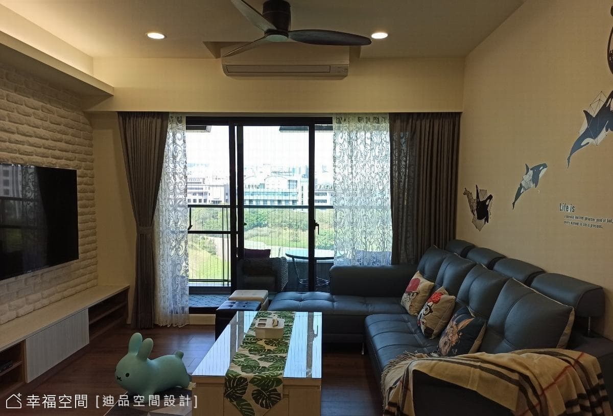 現代北歐混搭風 巧心圍塑明亮溫馨宅│24坪
