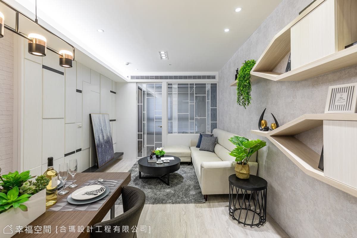 清透北歐風 無甲醛健康宅｜25坪