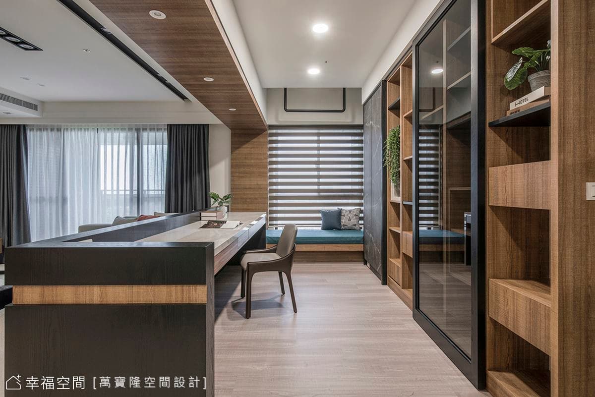 漫步在無框畫美景 敘寫舒心日常｜現代風｜71坪
