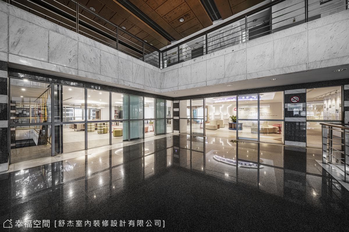 淡大化學系圖書館│現代風