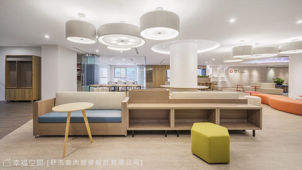 淡大化學系圖書館│現代風