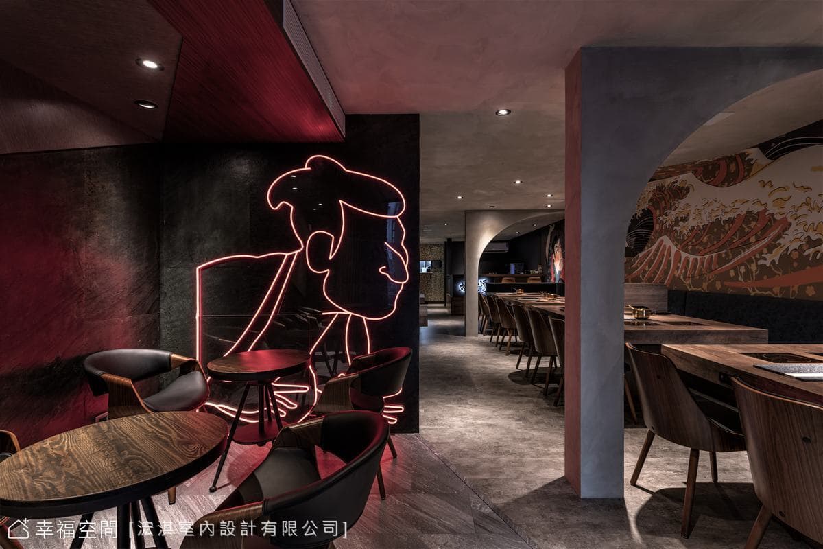 HC Design｜金鍋盃x斌當酒場｜東方風｜45坪