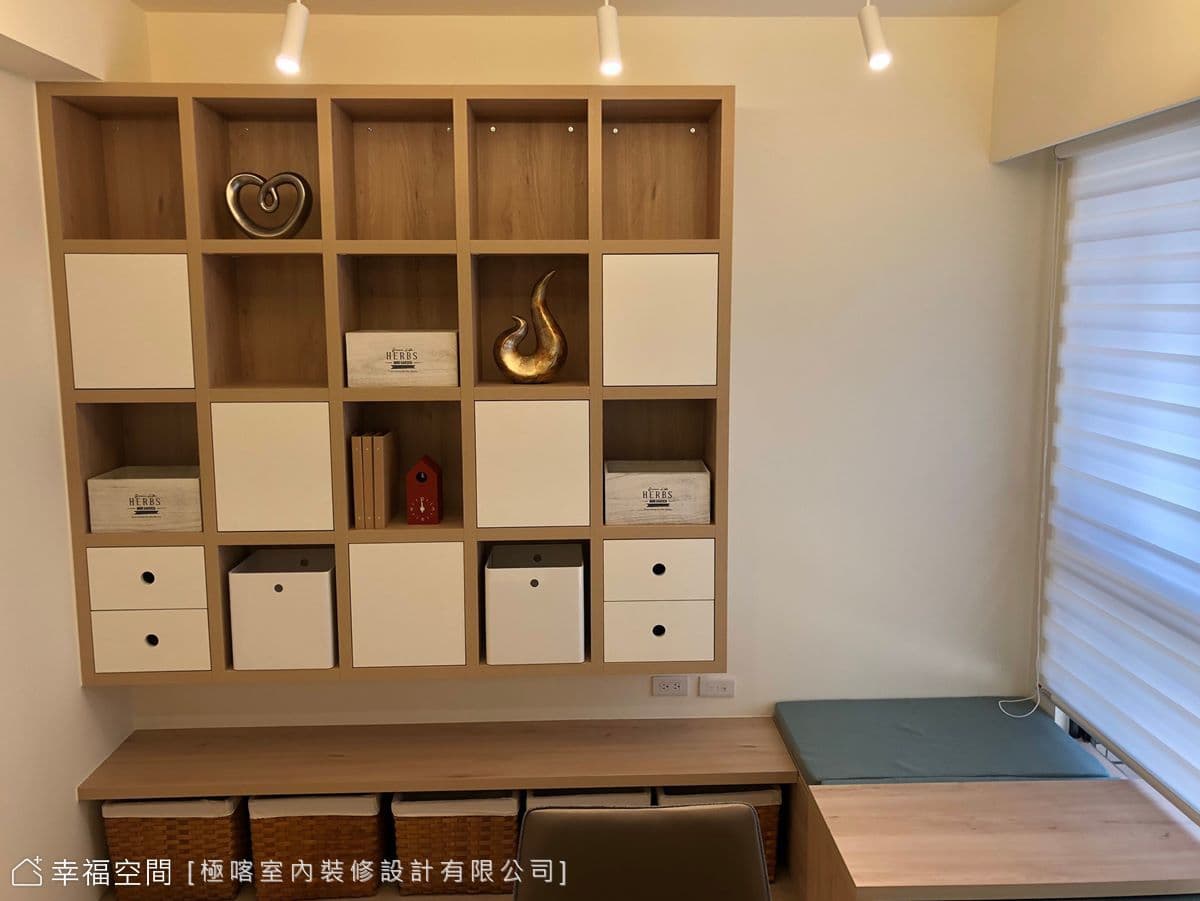微曦中的溫潤木境 靜觀清雅庭園之美｜無印風｜28坪｜3房、2廳、2衛