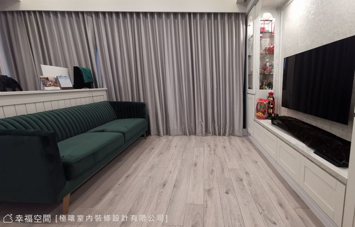 木質調底蘊勾勒美式溫馨質感宅│32坪