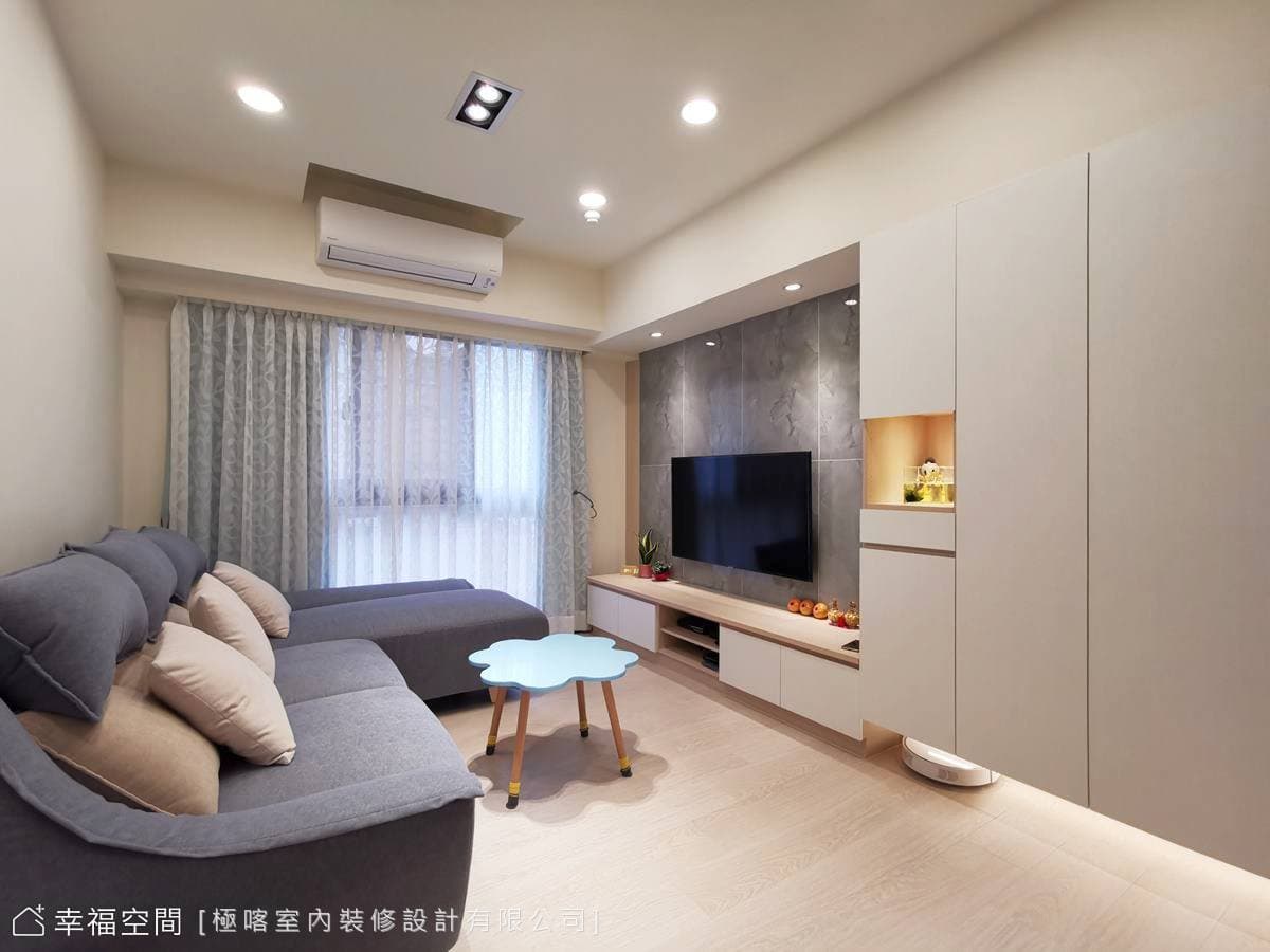 溫馨明亮北歐原味 拾回純粹美好｜24坪｜2房、2廳、1衛