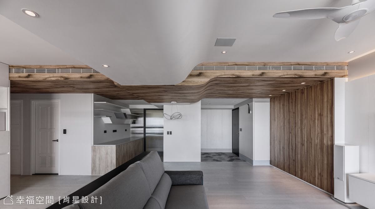 行雲行木 Running cloud and wood｜日式無印風｜32坪