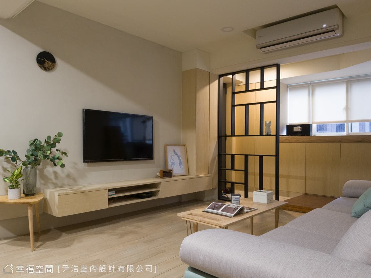 溫潤木質構築簡約適居無印風│25坪
