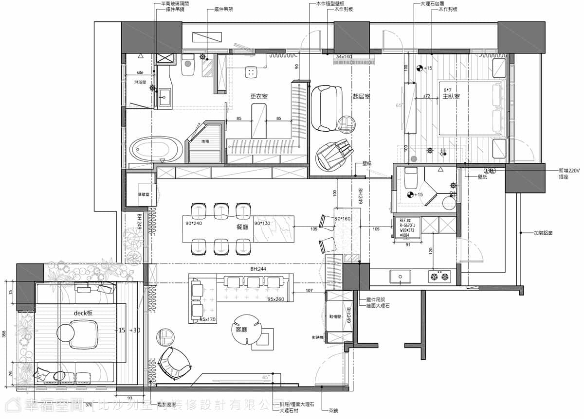 豪情雅品 潛藏隱世綠境｜現代風｜43坪