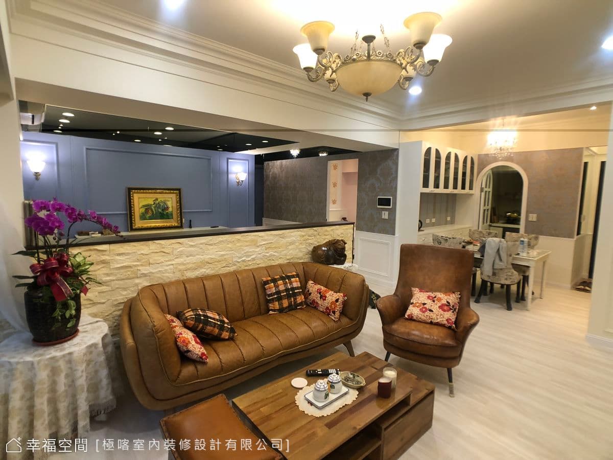典雅鄉村的溫柔氣息，品味自然寧靜光景｜鄉村風｜38坪