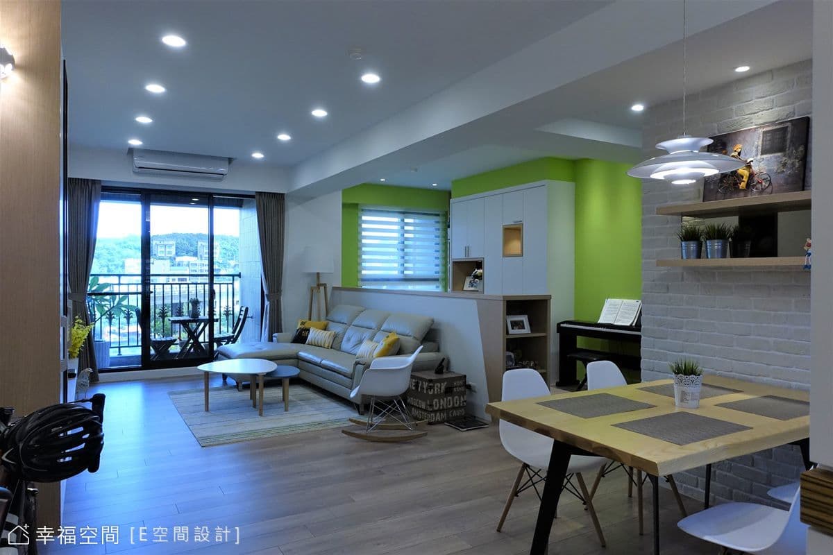 清新悠活 溫馨北歐親子宅｜北歐風｜30坪
