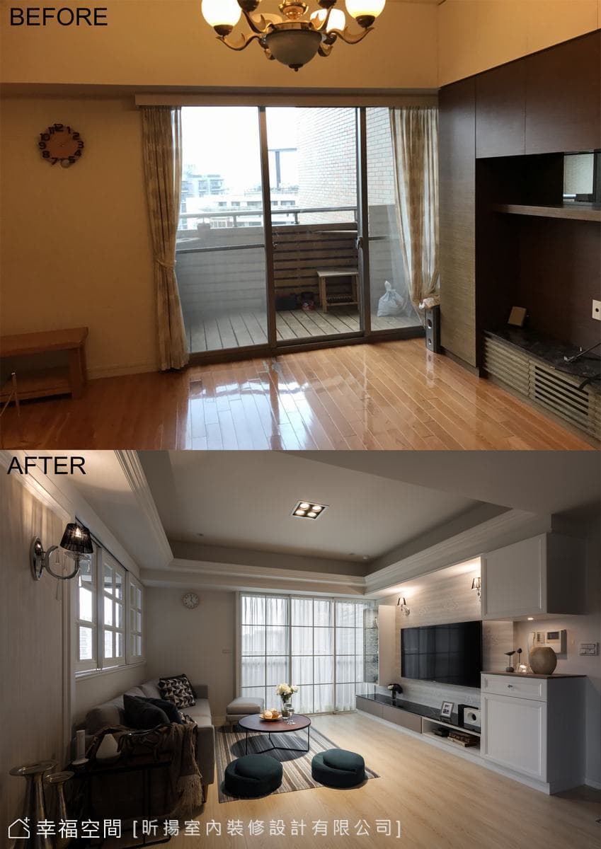 發現美式古典宅│老屋翻新│35坪