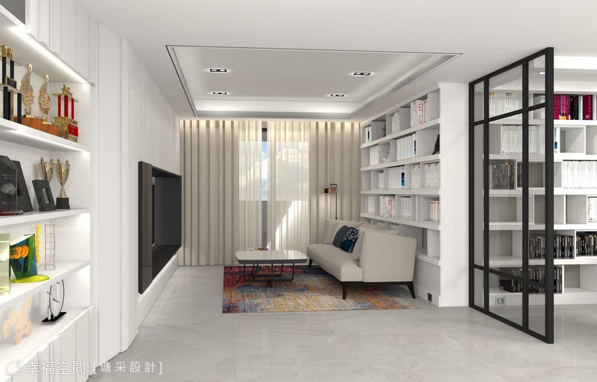 Tranquility靜淨逸居｜現代風｜45坪