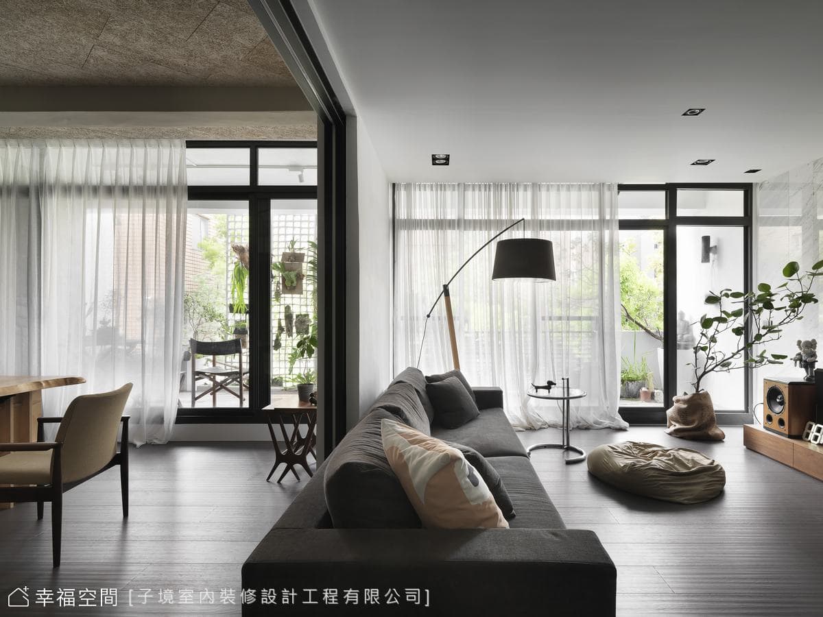 住辦「心」主張 一秒到花東 城市裡的慢活 設計就該如此│現代風│120坪