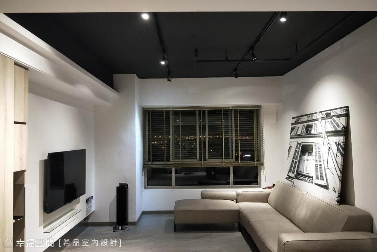 屬於輕裝潢的包容尺度，觸動人心的純淨生活｜簡約風｜27坪