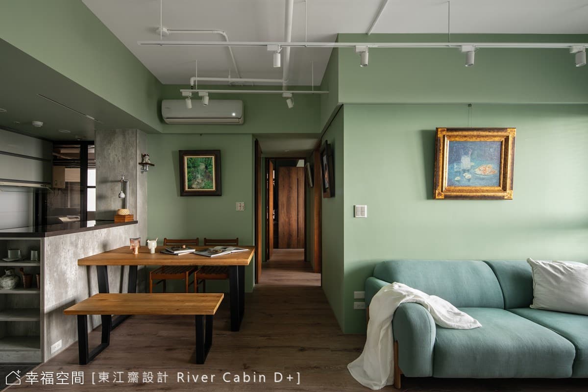 淡水張公館｜混搭風｜22坪