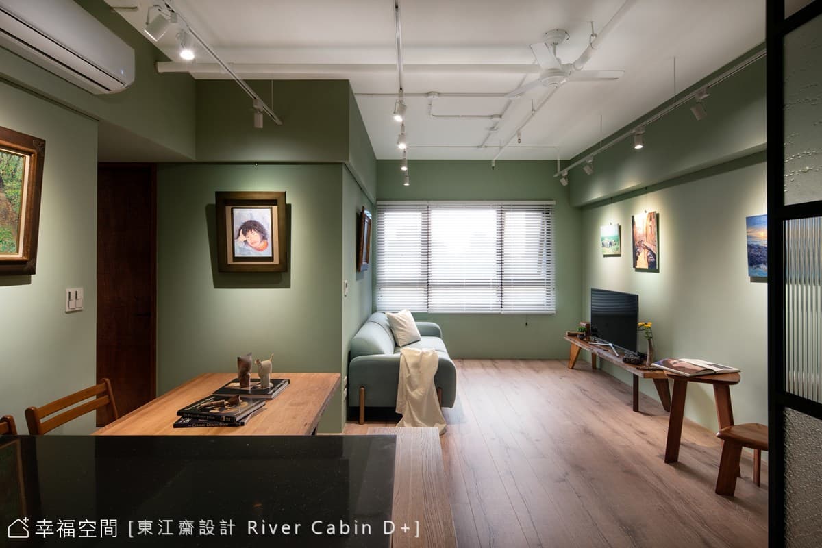 淡水張公館｜混搭風｜22坪