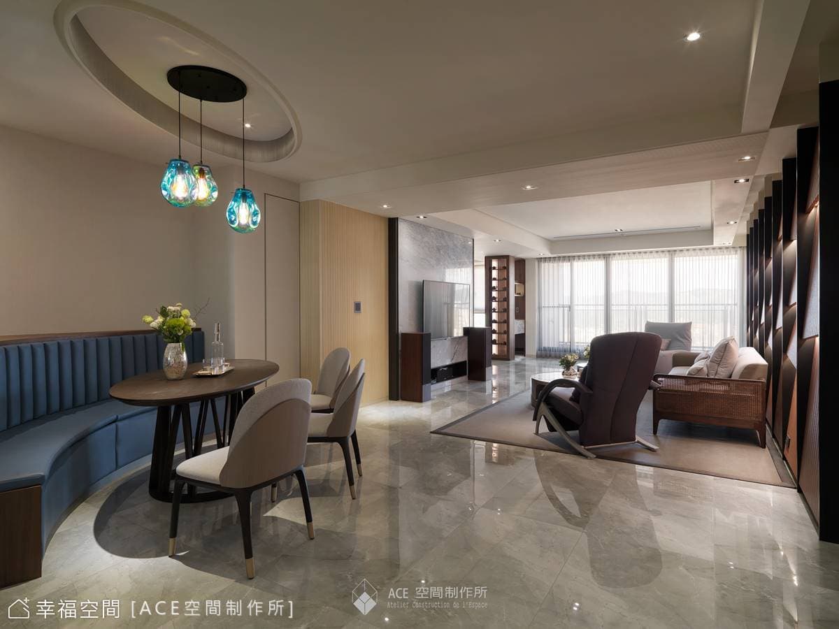 中悅瑰麗高樓層景觀宅｜混搭風｜68坪