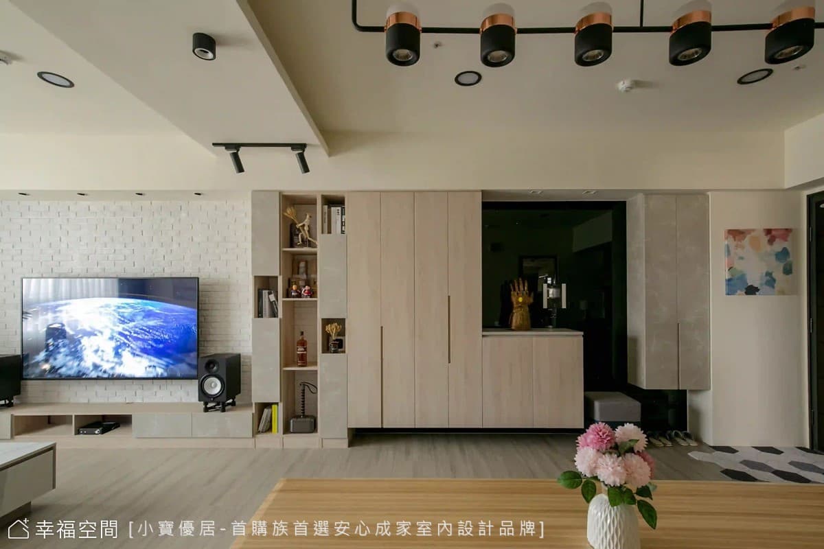把飯店搬回家 單身貴族的精緻時尚宅｜現代風｜30坪