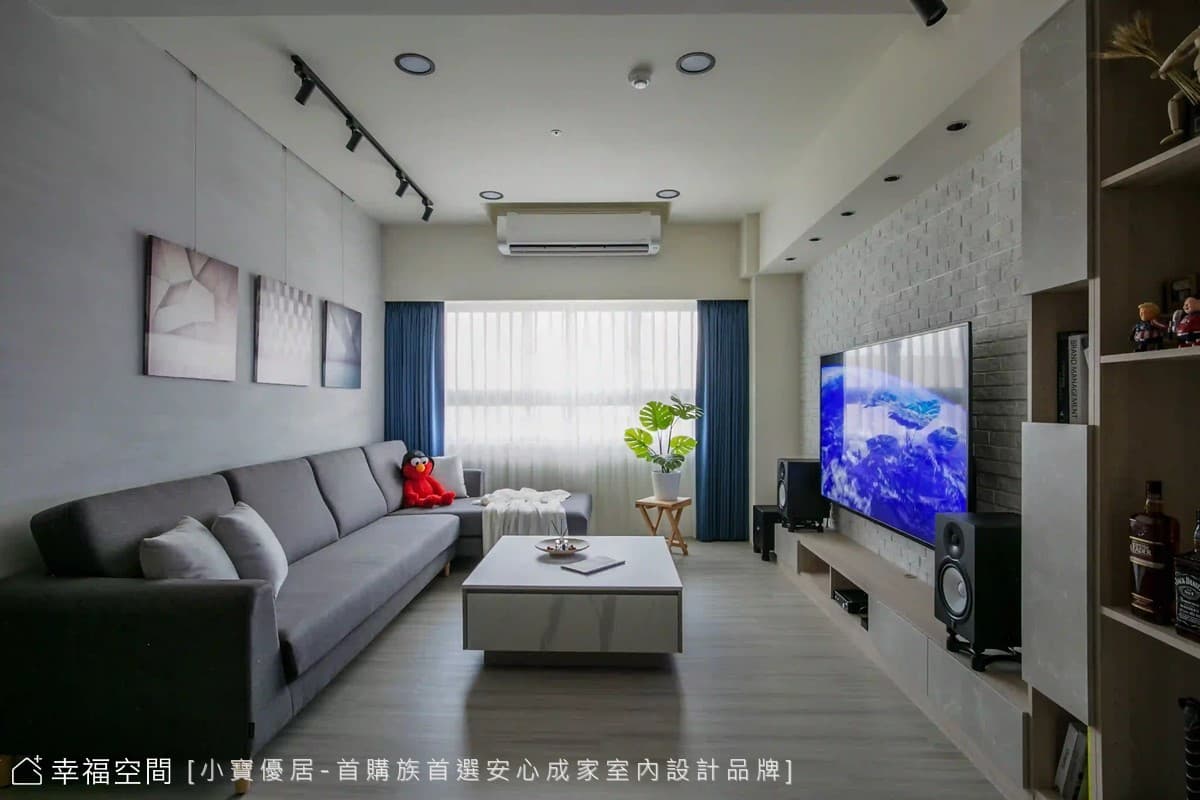 把飯店搬回家 單身貴族的精緻時尚宅｜現代風｜30坪