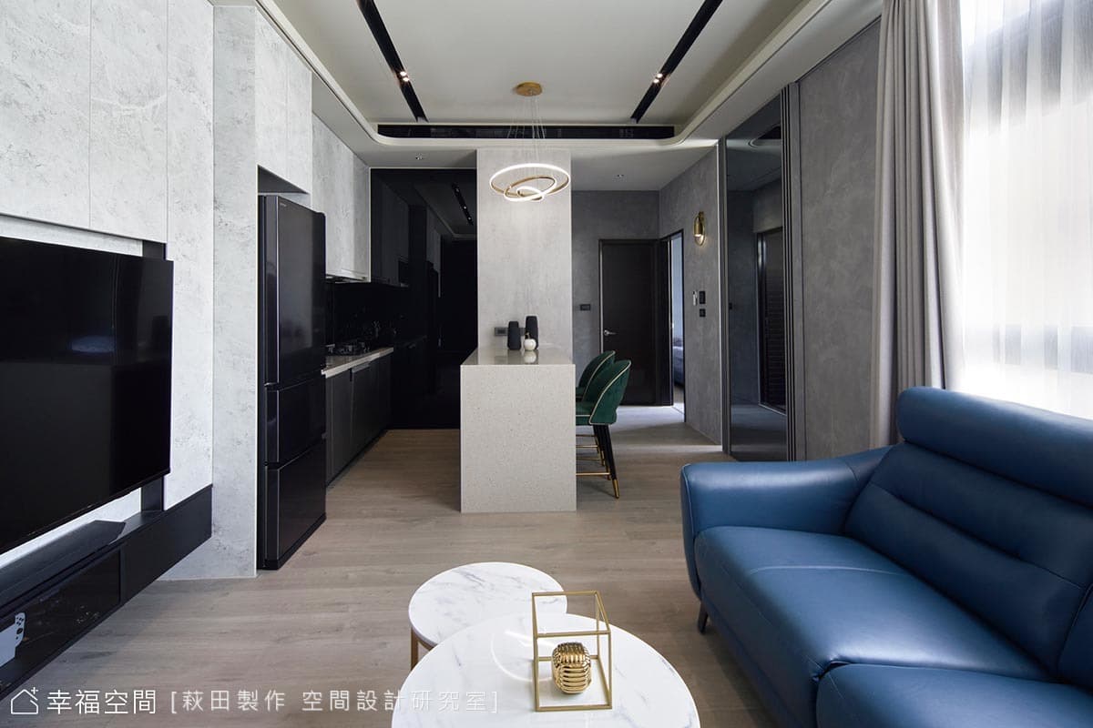 鏡像。The Mirror｜輕奢華風｜15坪