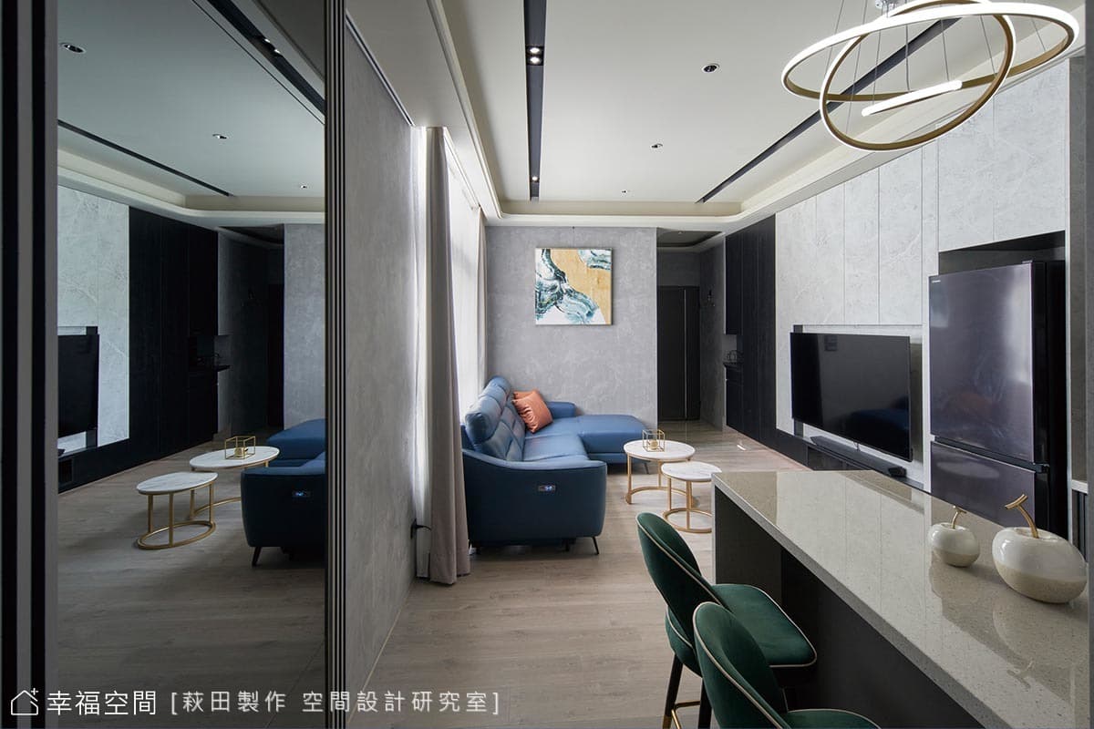 鏡像。The Mirror｜輕奢華風｜15坪
