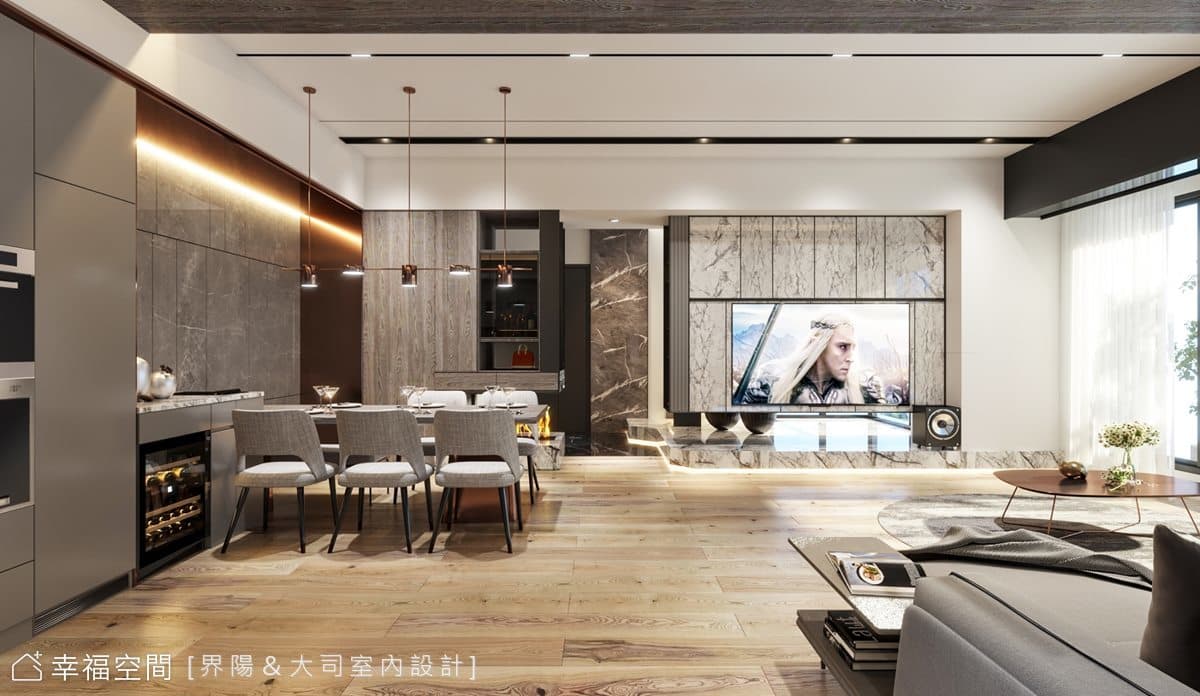暈染悠雅逸靜 享受頂級聲光饗宴｜休閒多元｜52坪