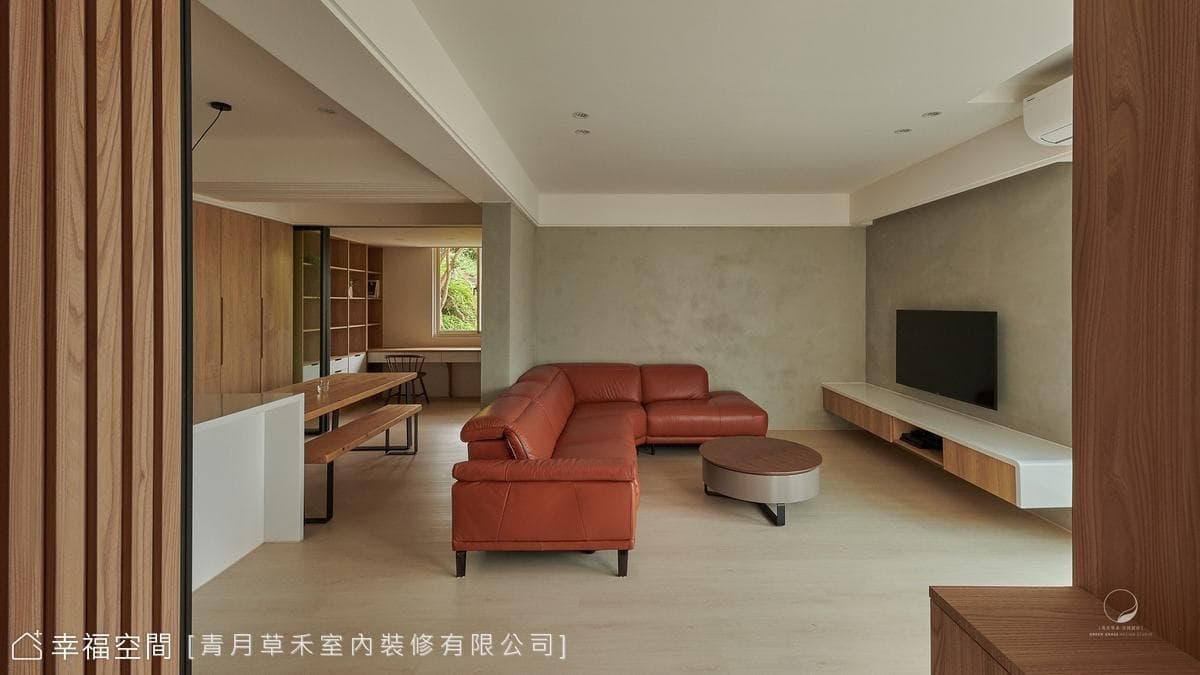 慢慢生活│北歐休閒多元風│40坪