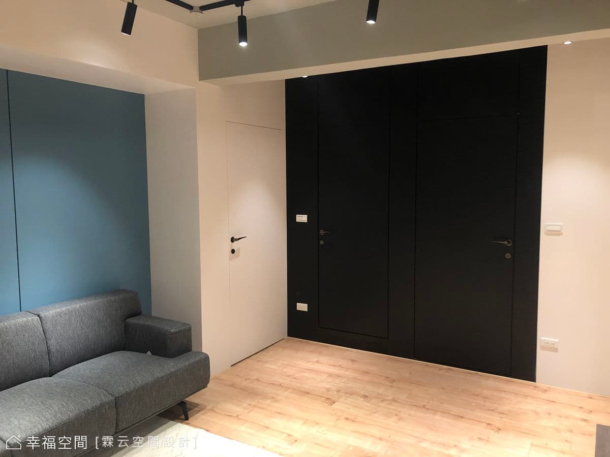 單身貴族的靜謐暖居｜工業風｜25坪
