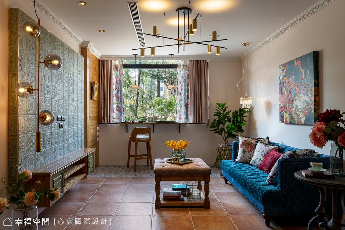 揉合古典與摩登的夢幻辦公室｜新古典｜40坪