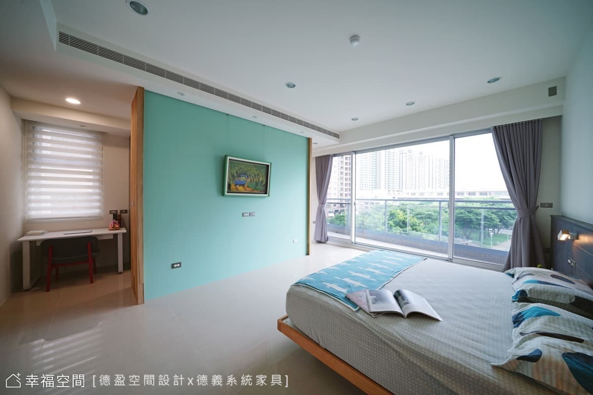 漫遊湛藍寧靜海 朗闊日光宅｜北歐風｜25坪