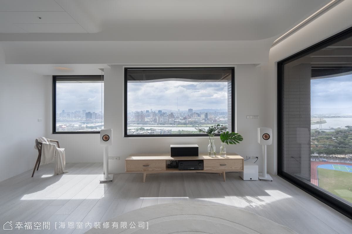 清爽25坪 留白的可能 無障礙舒適生活│現代風