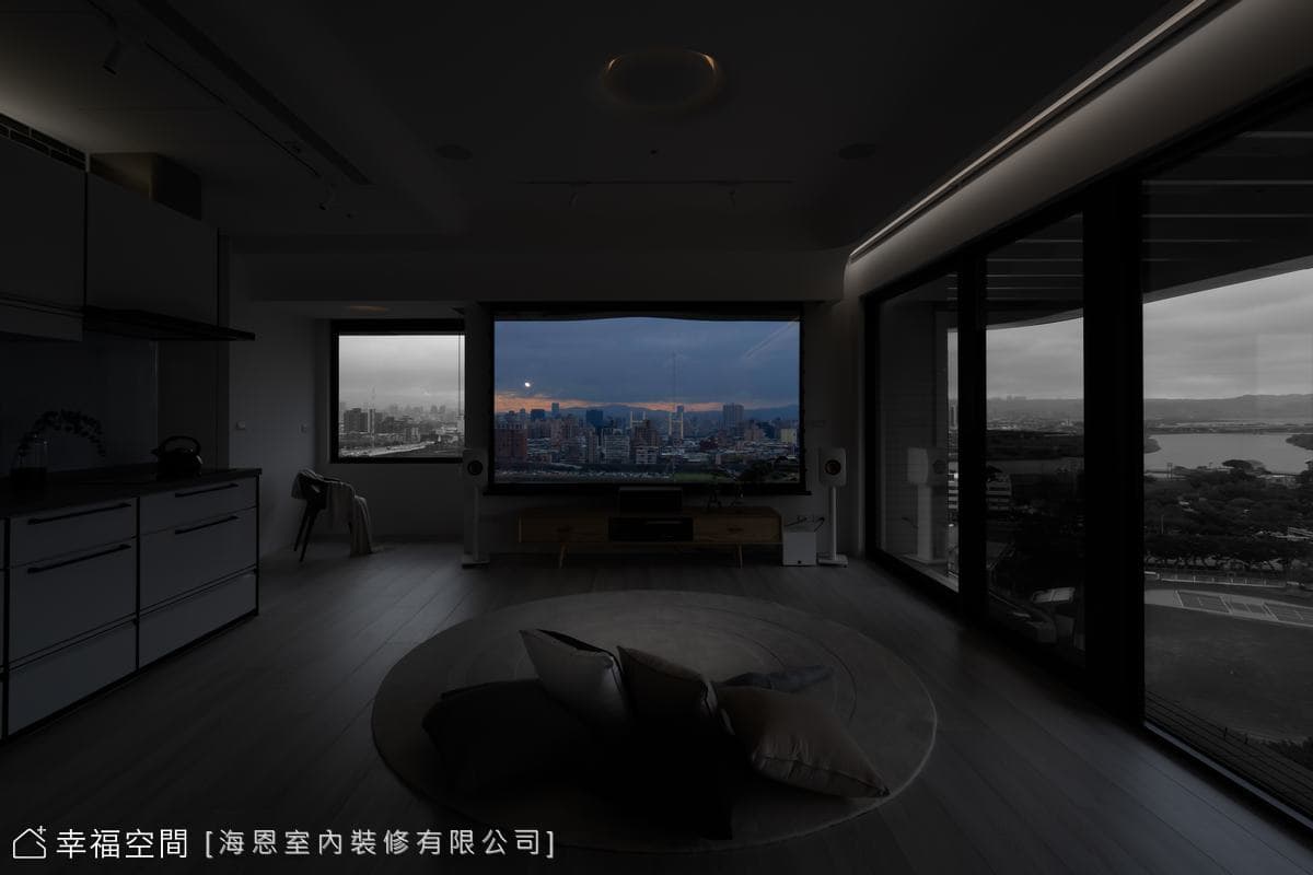 清爽25坪 留白的可能 無障礙舒適生活│現代風