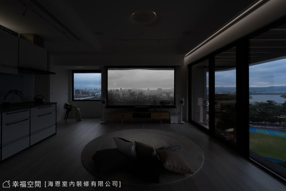 清爽25坪 留白的可能 無障礙舒適生活│現代風