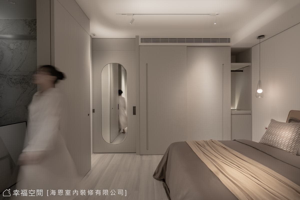 清爽25坪 留白的可能 無障礙舒適生活│現代風