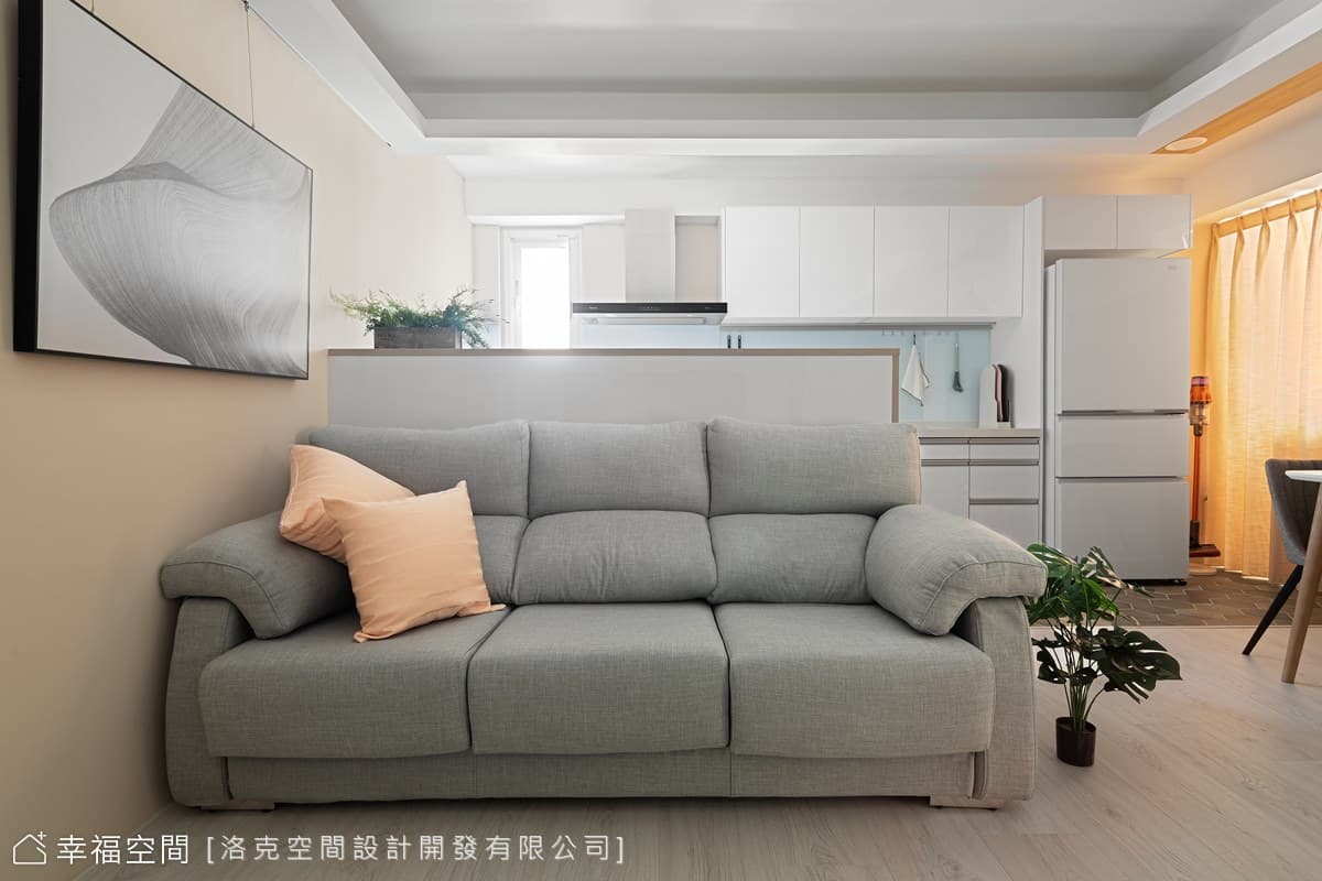 改造畸零老屋 構築奶茶系暖居｜混搭風｜20坪