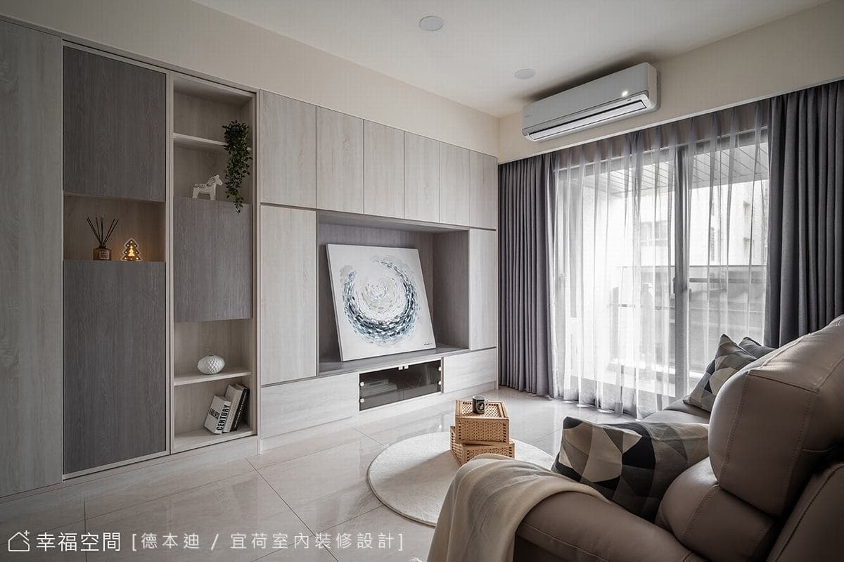 重整侷促格局 打造海量收納機能宅│現代北歐風│26坪