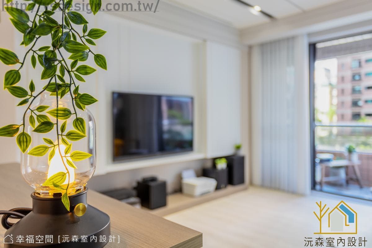 溫柔藍調 構築一方寧靜｜現代風｜33坪