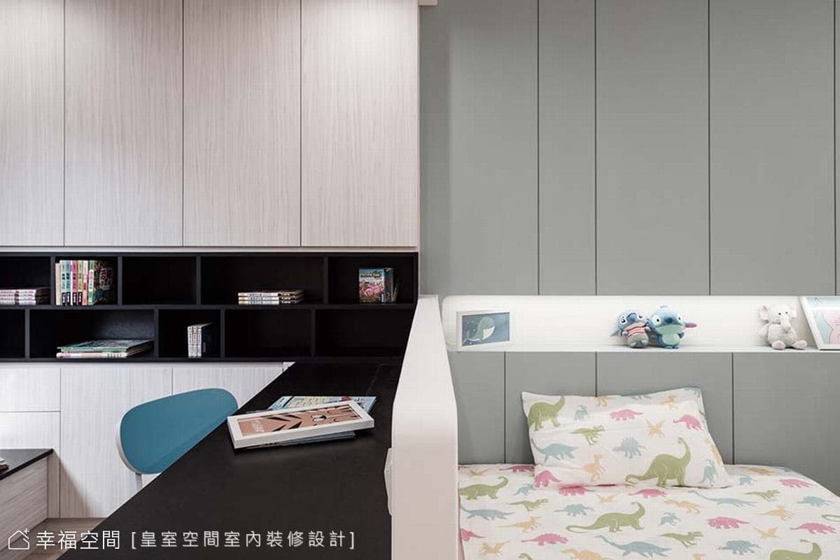 現代沉穩設計語彙 構築溫馨親子宅